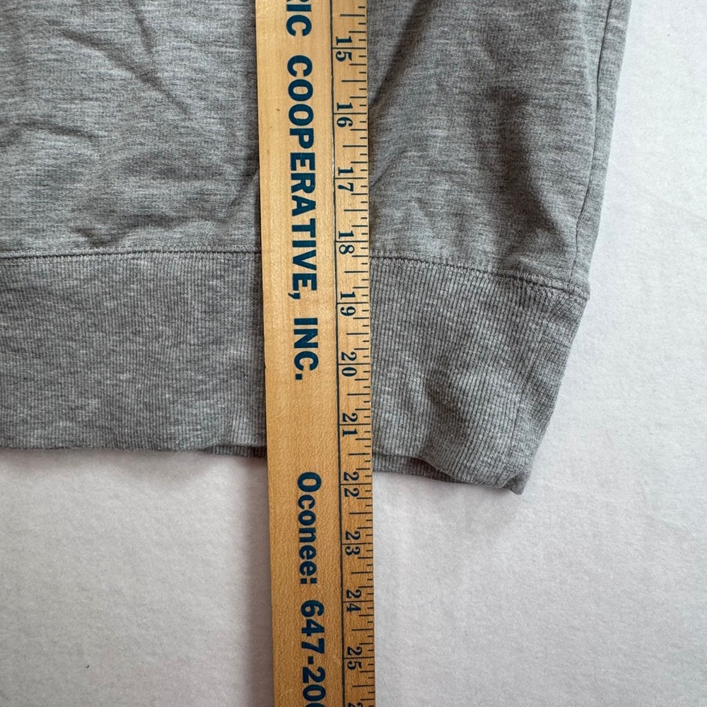 Disney Parks Walt Disney World Gray Sweatshirt Mickey Mouse Spellout Applique S - Picture 5 of 6